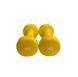 Гантель для фитнеса с виниловым покрытием Generation Fintess FF51D3B-1kg (желтая) FF51D3B-1kg yellow фото 4