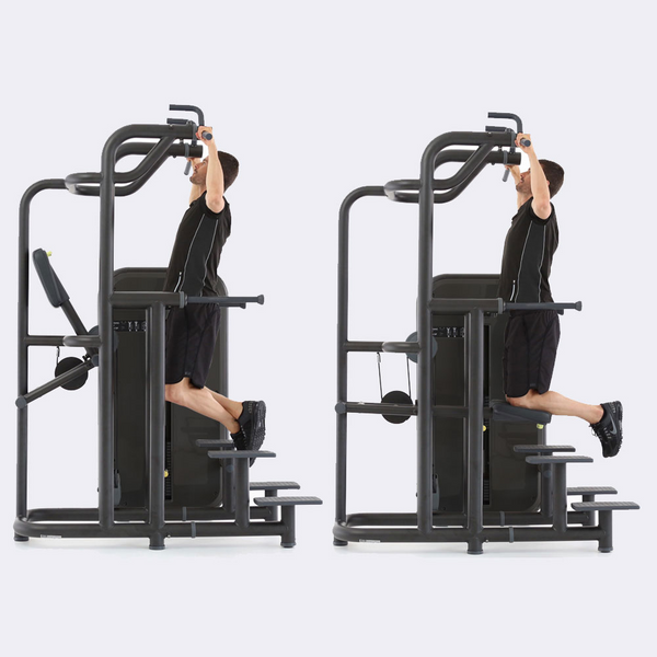Гравітрон для підтягувань та віджимань Technogym Kneeling Easy Chin DIP MB910N0 фото