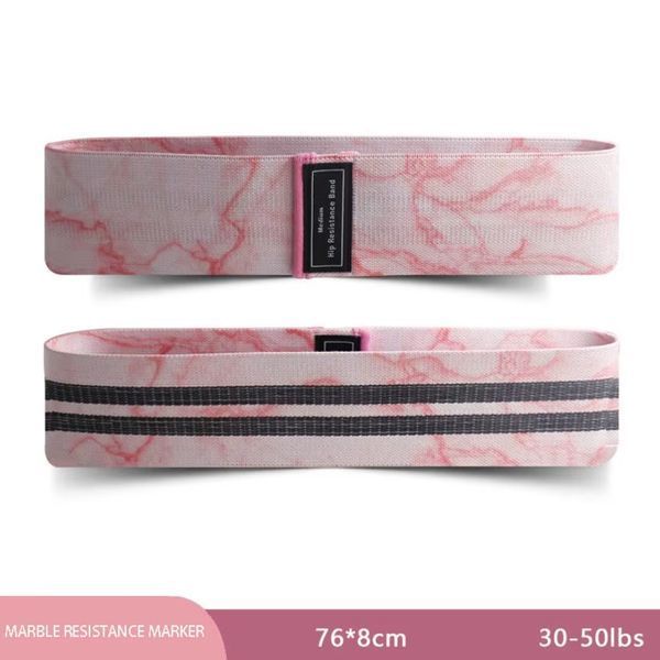Набір тканинних еспандерів Generation Fitness Hip Resistance Band 3 шт (мармуровий) HRB Marble фото