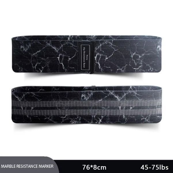 Набір тканинних еспандерів Generation Fitness Hip Resistance Band 3 шт (мармуровий) HRB Marble фото
