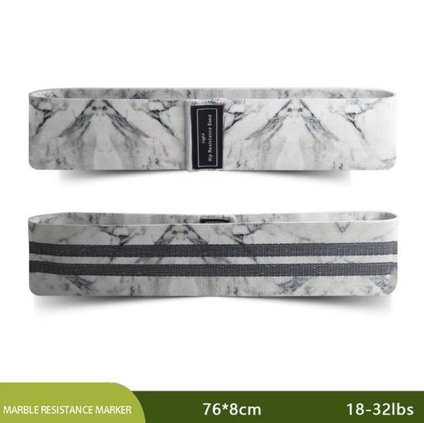 Набір тканинних еспандерів Generation Fitness Hip Resistance Band 3 шт (мармуровий) HRB Marble фото