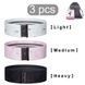 Набір тканинних еспандерів Generation Fitness Hip Resistance Band 3 шт (мармуровий) HRB Marble фото 5
