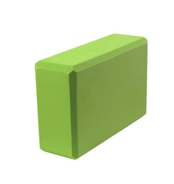 Блок для йоги Generation Fitness FF22E1 green (зелений) FF22E1 green фото