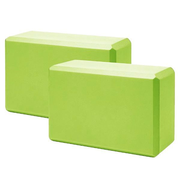 Блок для йоги Generation Fitness FF22E1 green (зелений) FF22E1 green фото