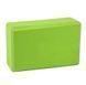 Блок для йоги Generation Fitness FF22E1 green (зелений) FF22E1 green фото 4