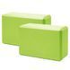 Блок для йоги Generation Fitness FF22E1 green (зелений) FF22E1 green фото 14