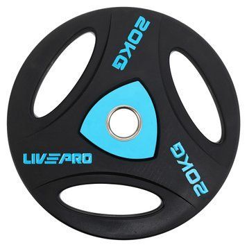 Олимпийский уретановый диск 20 кг LiveUp LP8020-20 LP8020-20 фото