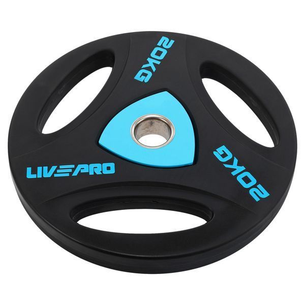 Олімпійський уретановий диск 20 кг LiveUp LP8020-20 LP8020-20 фото