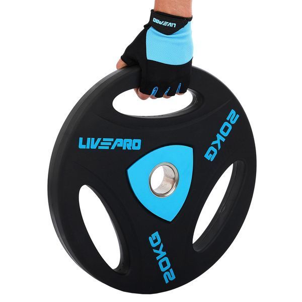 Олімпійський уретановий диск 20 кг LiveUp LP8020-20 LP8020-20 фото
