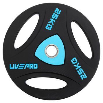 Олимпийский уретановый диск 25 кг LiveUp LP8020-25 LP8020-25 фото