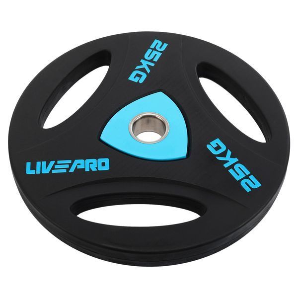 Олімпійський уретановий диск 25 кг LiveUp LP8020-25 LP8020-25 фото