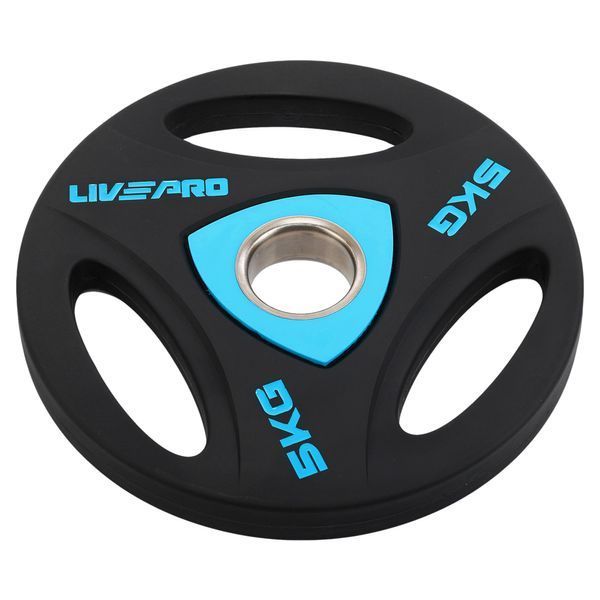 Олімпійський уретановий диск 5 кг LiveUp LP8020-5 LP8020-5 фото