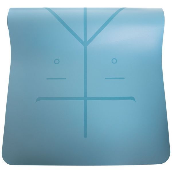 Мат для йоги Generation Fitness 183х68х0,6 см светло-синий FF22D2C Light Blue фото