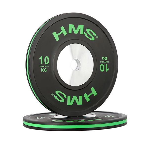 Набір бамперних дисків HMS BTBR SET 10-25 кг - 8 шт BTBR фото