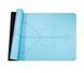 Мат для йоги Generation Fitness 183х68х0,6 см светло-синий FF22D2C Light Blue фото 1