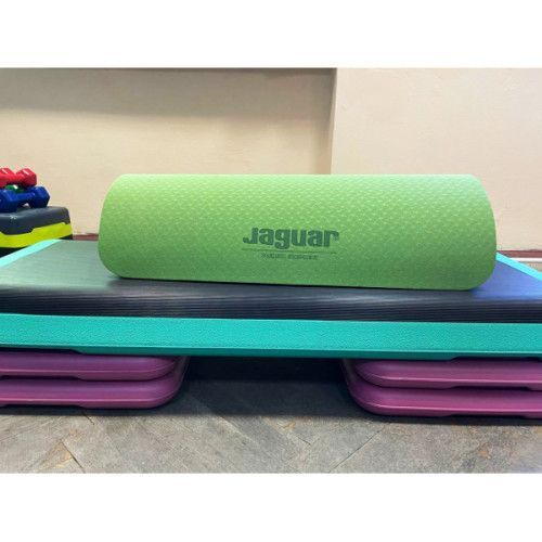 Мат гімнастичний для йоги Jaguar 183x61x0,6 см зелений Jag Green фото