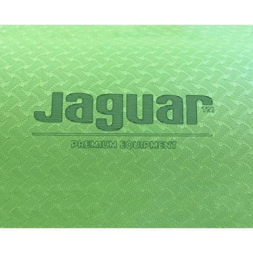 Мат гімнастичний для йоги Jaguar 183x61x0,6 см зелений Jag Green фото