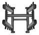 Стійка для грифів та штанг Generation Fitness Barbell Rack GFH51 GFH51 фото 5