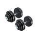 Гантелі набірні Generation Fitness DB-02-19 кг (ручка - хром) пара DB-02-19 фото 5