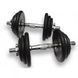 Гантелі набірні Generation Fitness DB-02-19 кг (ручка - хром) пара DB-02-19 фото 1