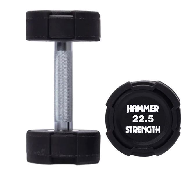 Гантельний ряд 12.5-30 кг Hammer Strength TPU (8 пар) 340 кг FF12.5-30TPU фото