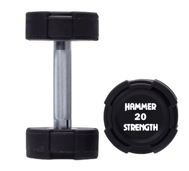 Гантельний ряд 12.5-30 кг Hammer Strength TPU (8 пар) 340 кг FF12.5-30TPU фото
