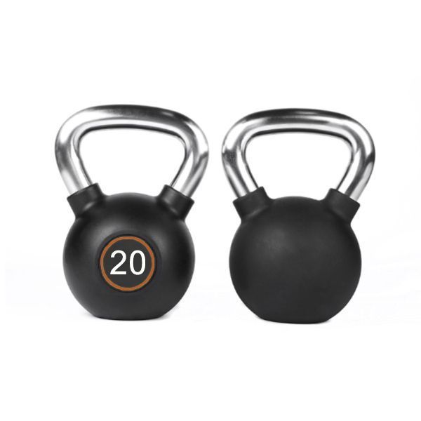 Гиря чавунна обгумована 20 кг Generation Fitness FF51F3-20kg FF51F3-20kg фото