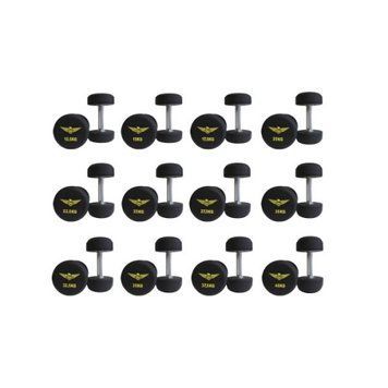 Уретановый гантельный ряд Generation Fitness FDS-21 12,5-40kg (12 пар) 630 кг FDS-21 12,5-40kg фото