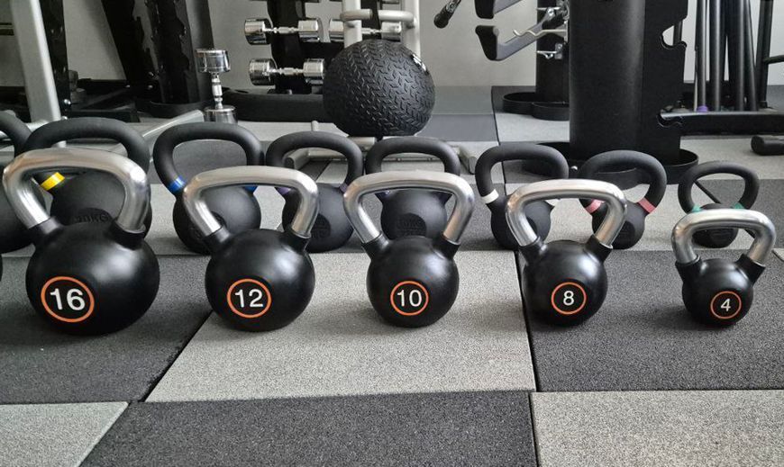 Гиря чавунна обгумована 24 кг Generation Fitness FF51F3-24kg FF51F3-24kg фото