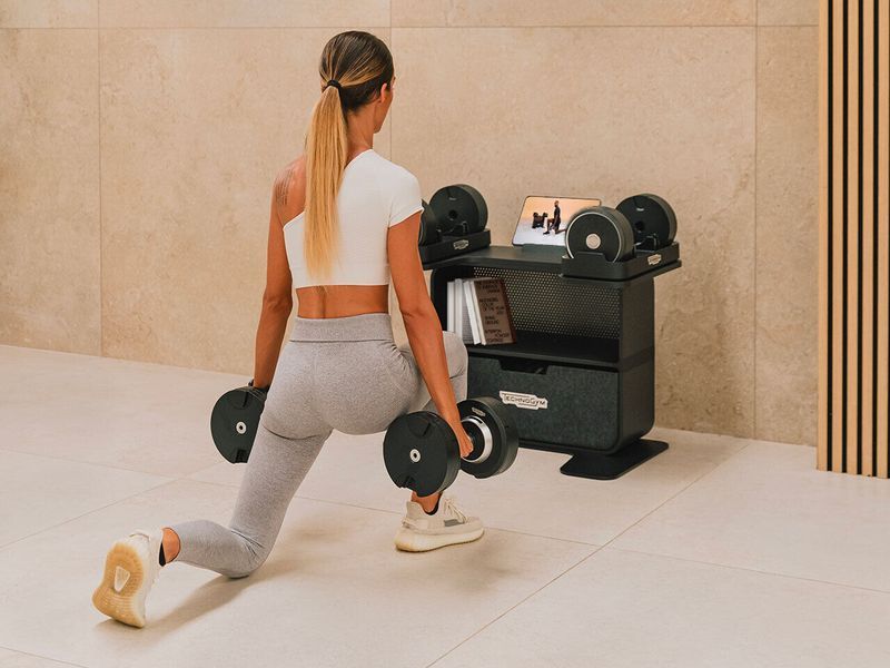 Підставка для гантелей з регульованою вагою Technogym Connected Dumbbels Stand A0001329 A0001329 фото