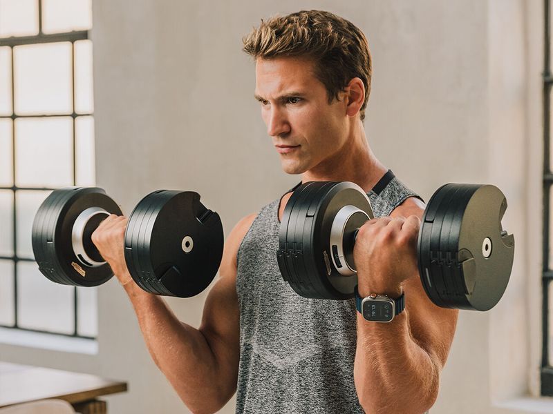 Регульовані гантелі 2-24 кг Technogym Connected Dumbbells з підставкою A0001330 фото