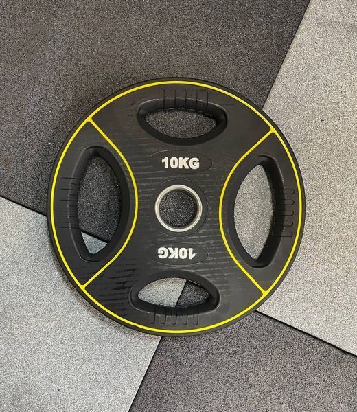 Олимпийский уретановый диск Generation Fitness FF51C4D-10 кг FF51C4D-10 фото