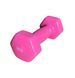 Гантель для фітнесу з вініловим покриттям Generation Fitness FF51D3A-2kg (рожевий) FF51D3A-2kg pink фото 1