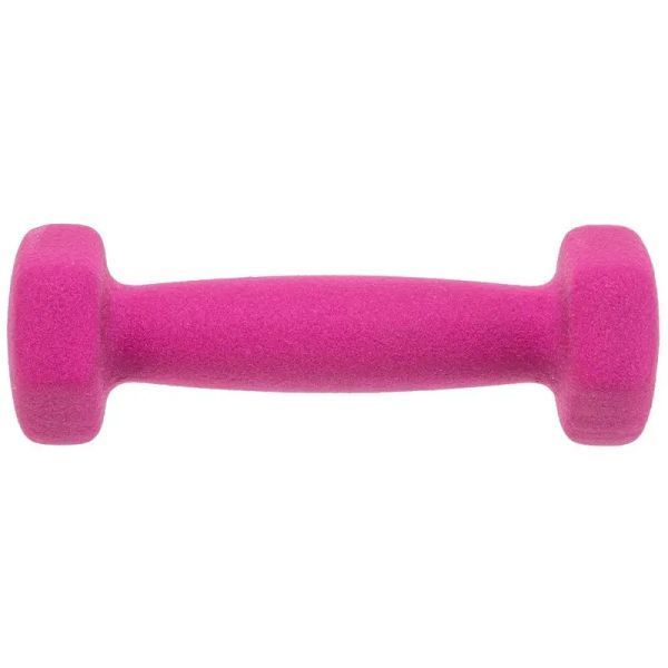 Гантель для фітнесу з неопреновим покриттям Generation Fitness FF51D4A-0.5kg (рожевий) FF51D4A-0.5kg pink фото