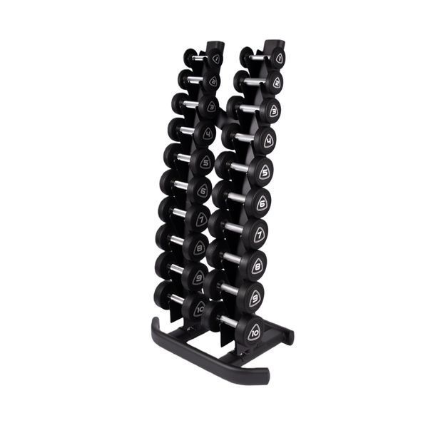 Гантельный ряд 1-10 кг LiveUp + стойка DR-16 LP8075-1-10kg+DR-16 фото