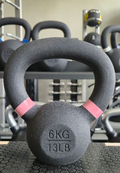 Гиря тренувальна чавунна 6 кг Generation Fitness FF51F2-6kg FF51F2-6 фото