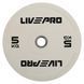 Обрезиненный бамперный диск для кроссфита 5 кг LiveUp LP8332-5  LP8332-5  фото 1