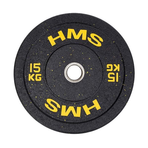 Олімпійський бамперний диск 15 кг HMS HTBR15 HTBR15 фото