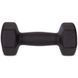 Гантель для фітнесу з неопреновим покриттям Generation Fitness FF51D4A-3kg (чорний) FF51D4A-3kg black фото 4