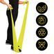 Стрічка-еспандер 9-12 кг 200х15х0.5 см M yellow Generation Fitness M yellow фото 4