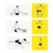 Стрічка-еспандер 9-12 кг 200х15х0.5 см M yellow Generation Fitness M yellow фото 7