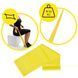Стрічка-еспандер 9-12 кг 200х15х0.5 см M yellow Generation Fitness M yellow фото 5