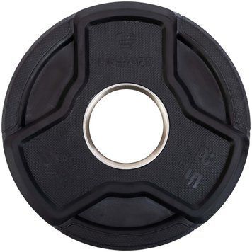 Олимпийский обрезиненный диск 2.5 кг LiveUp LP8330-2_5 LP8330-2_5 фото