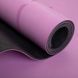 Мат для йоги Generation Fitness 183х68х0,6 см фіолетовий FF22D2C Purple фото 4
