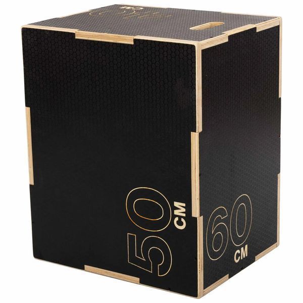 Пліометричний бокс (тумба для кросфіту) Generation Fitness FF32G4B 40/50/60см (чорний) FF32G4B фото