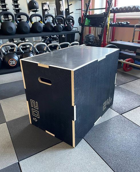 Плиометрический бокс (тумба для кроссфита) Generation Fitness FF32G4A 50/61/76см (черный) FF32G4A фото