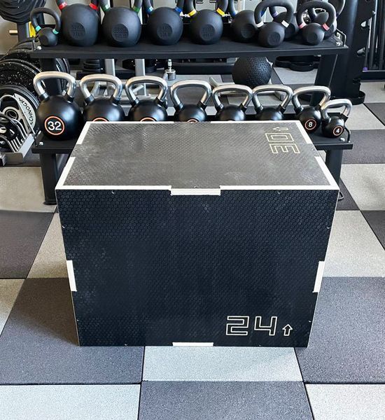 Плиометрический бокс (тумба для кроссфита) Generation Fitness FF32G4A 50/61/76см (черный) FF32G4A фото