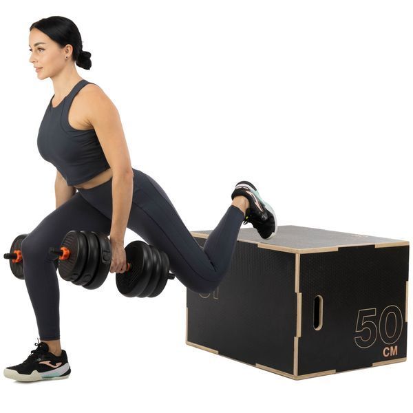 Плиометрический бокс (тумба для кроссфита) Generation Fitness FF32G4A 50/61/76см (черный) FF32G4A фото