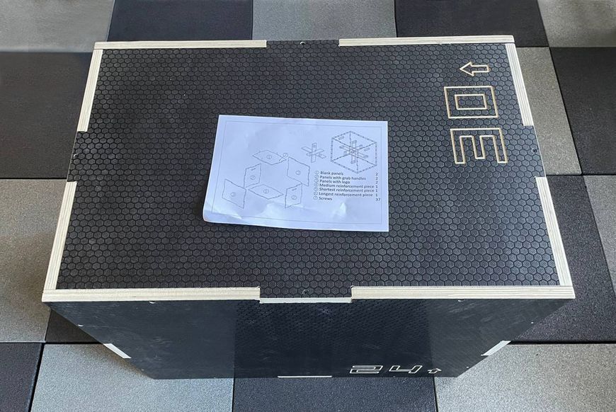 Плиометрический бокс (тумба для кроссфита) Generation Fitness FF32G4A 50/61/76см (черный) FF32G4A фото