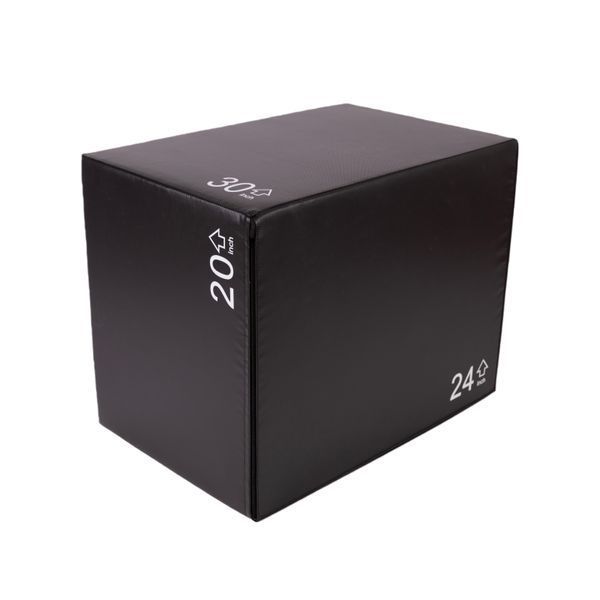 Пліометричний бокс (тумба для кросфіту) Generation Fitness FF32G5A 50/61/76см (чорний) FF32G5A фото